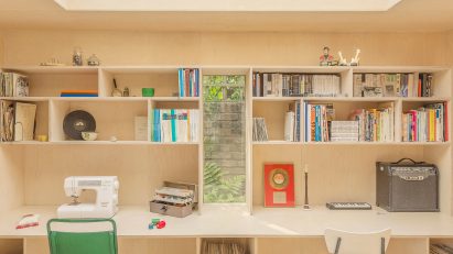 Eight compact garden studios with neat storage solutions