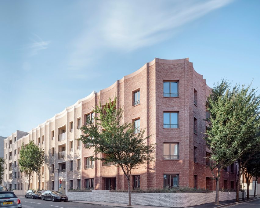 Cosway Street London housing block by Bell Phillips
