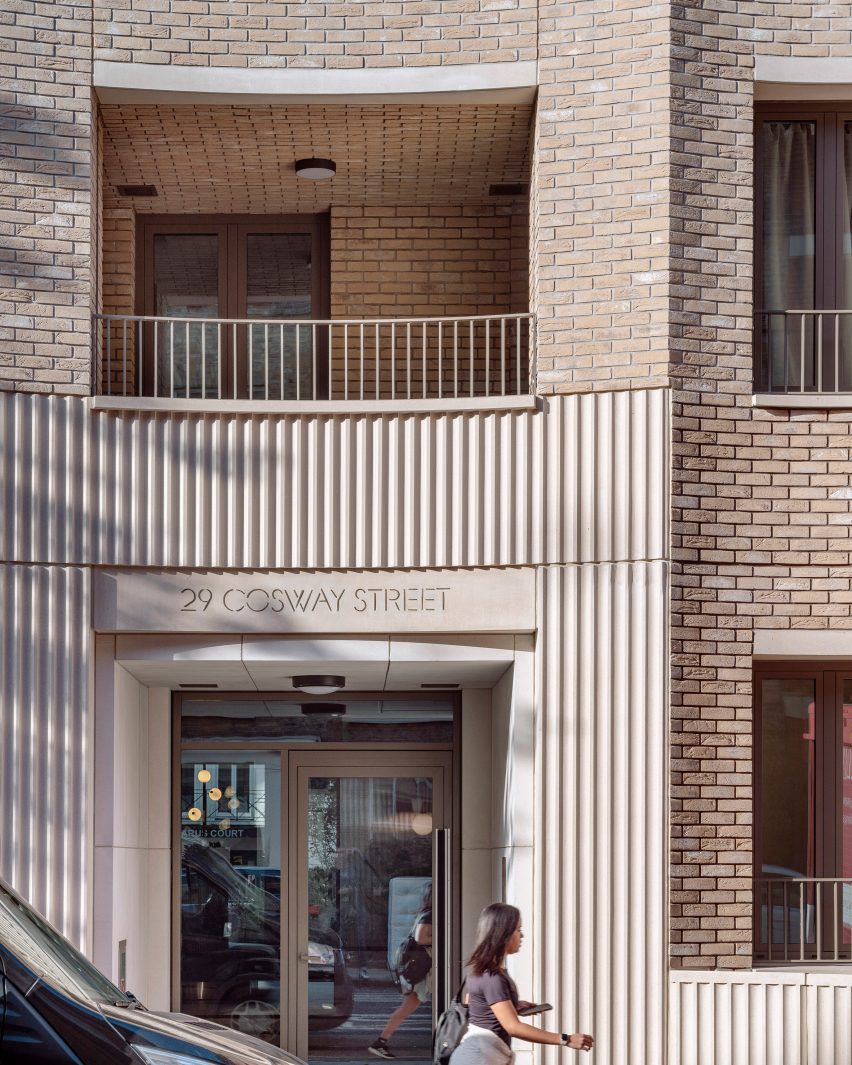 Cosway Street London housing by Bell Phillips