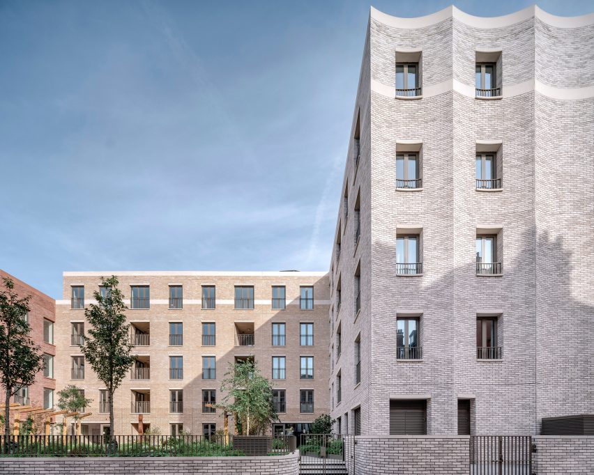 Cosway Street housing in London