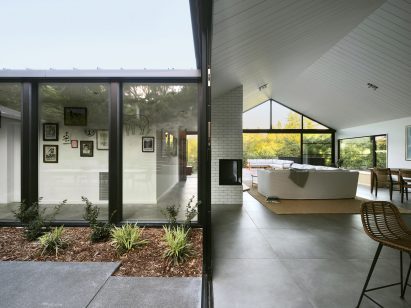 Courtyard House living space
