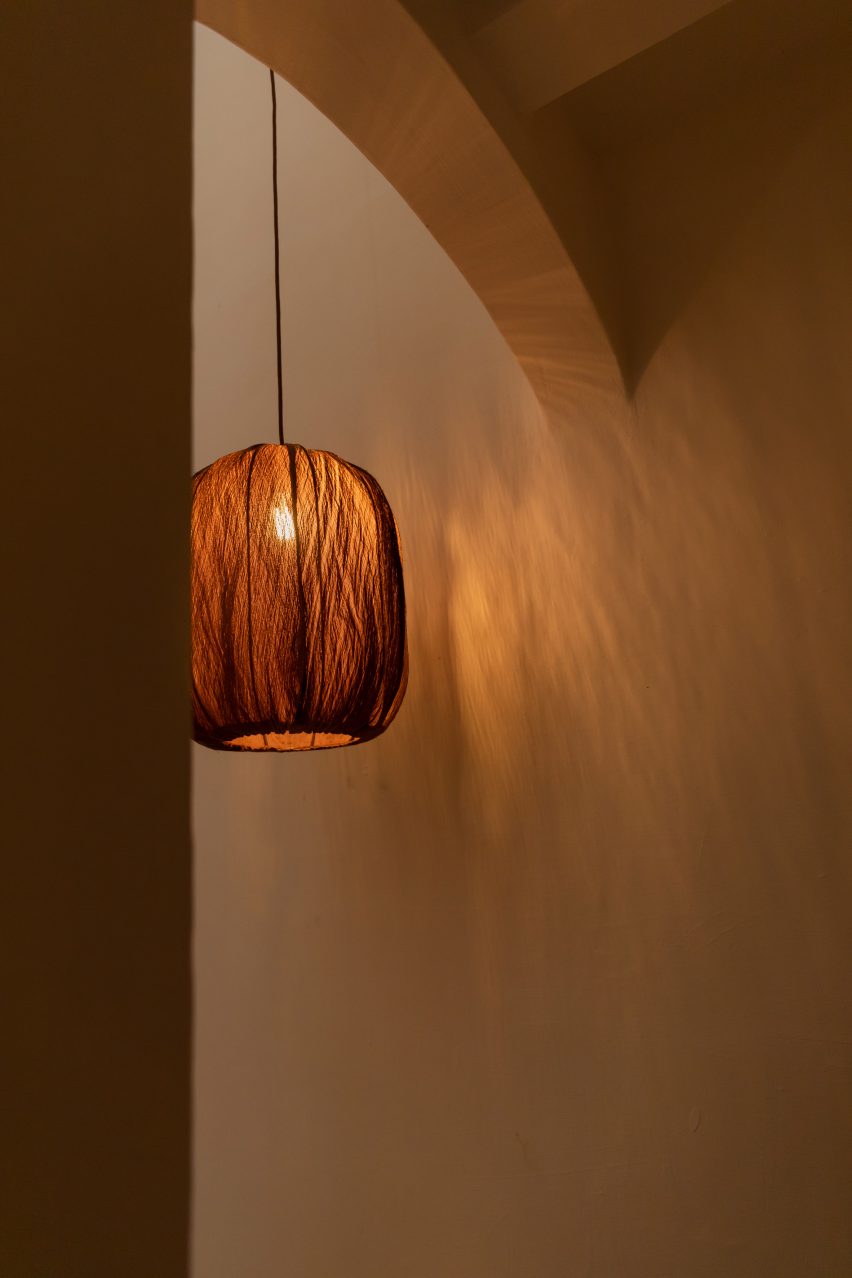 Cuoro pendant lights by Ceci Ferrero for Let's Pause