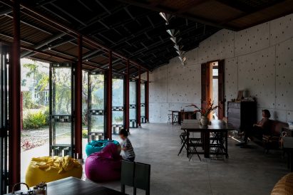 Living space within De Hué Space in Vietnam