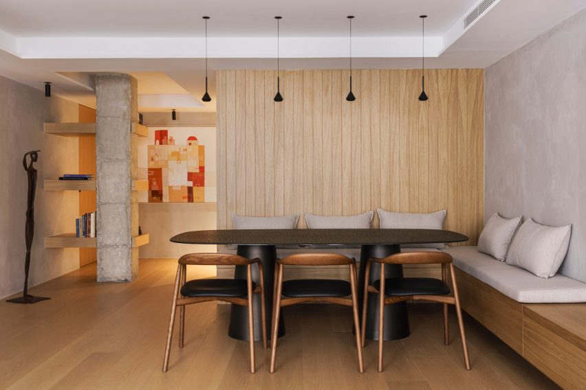 Interior of Casa Inversa by Destudio