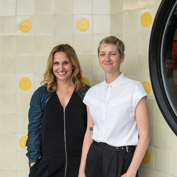 Catherine Johnson and Rebecca Rudolph