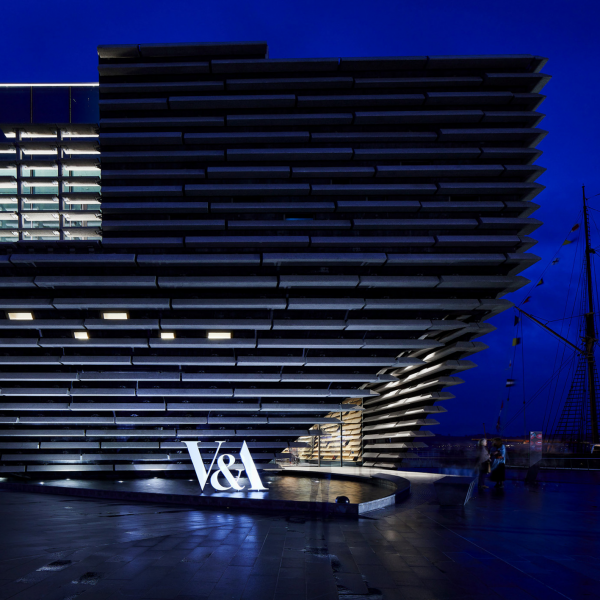 The River Tay waterfront building in Dundee