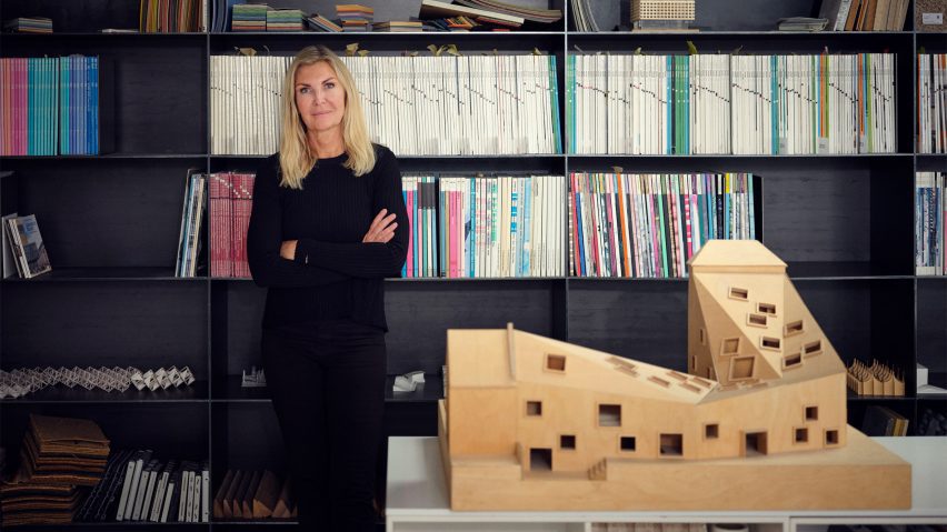 Portrait of architect Dorte Mandrup