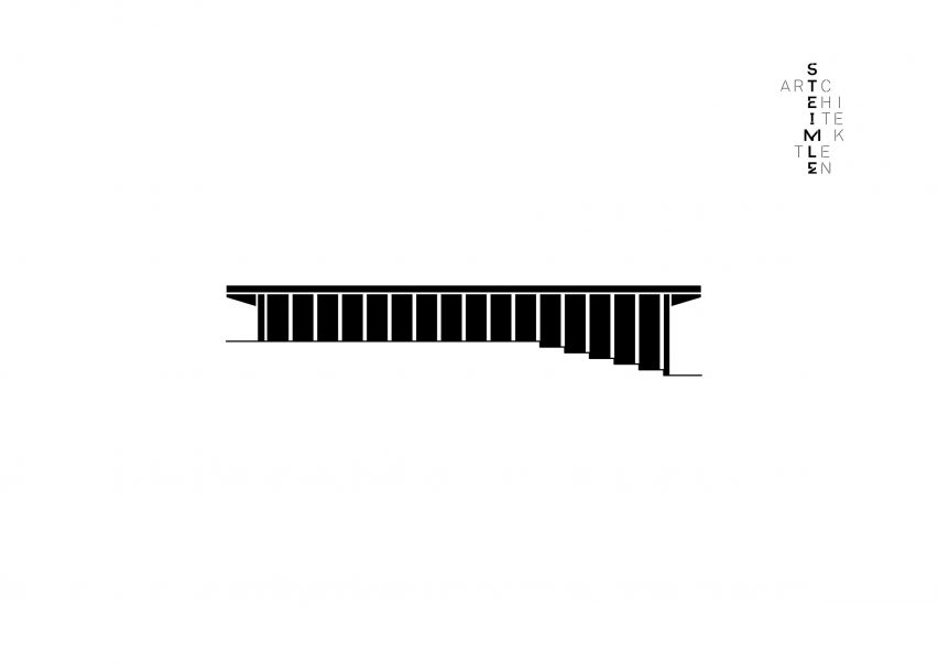 Elevation of Markolfhalle Markelfingen by Steimle Architekten