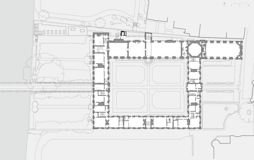 First floor plan of River Wing by Witherford Watson Mann