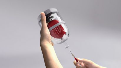 Hands-free IV for disaster zones wins International James Dyson Award
