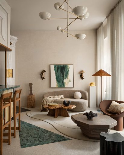 Living-room like corner in Persona eatery
