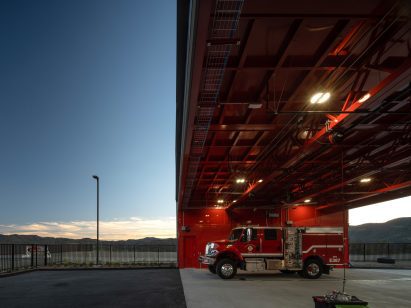 Prefabricated fire station
