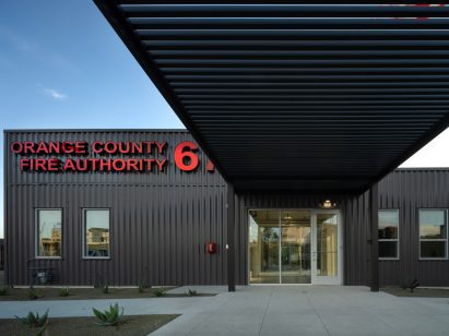 Orange County Fire Authority sign