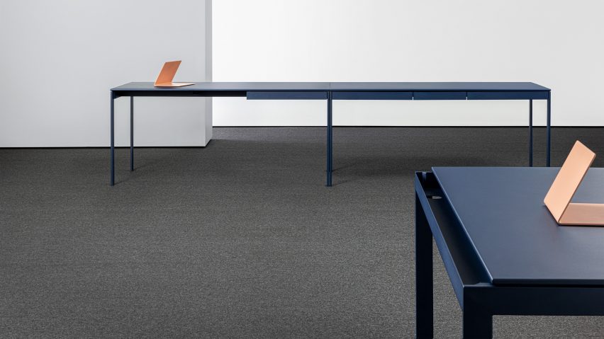 Foil table by Christophe Pillet for Mara