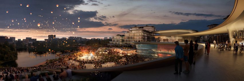 Xicen Science and Technology Centre by Foster + Partners