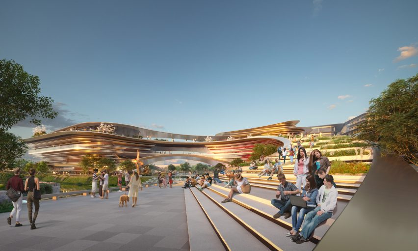 Xicen Science and Technology Centre by Foster + Partners