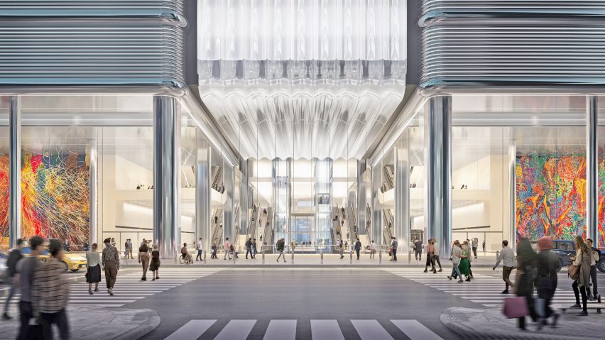 Foster + Parnters Midtown bus terminal designs