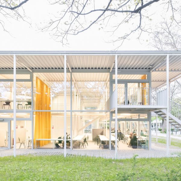 The Study Pavilion at TU Braunschweig by Gustav Düsing and Max Hacke in Germany