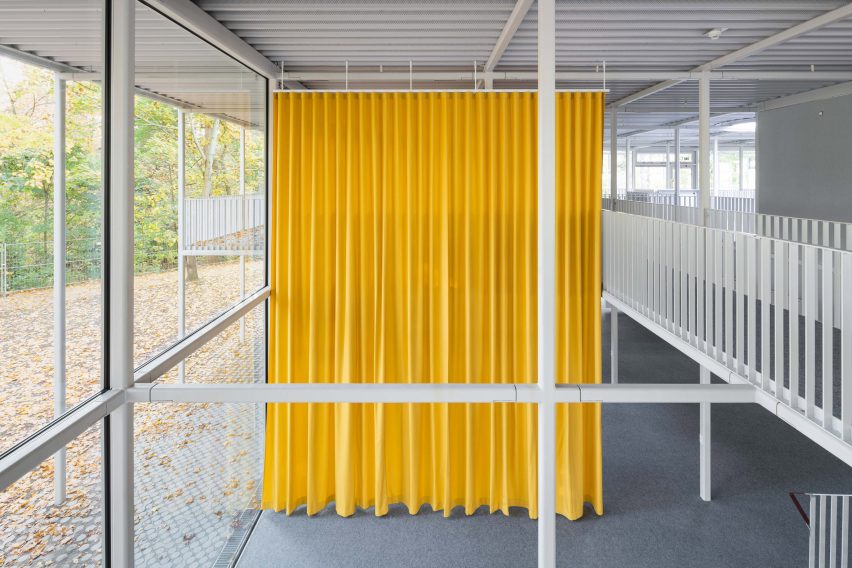 The Study Pavilion at TU Braunschweig by Gustav Düsing and Max Hacke in Germany
