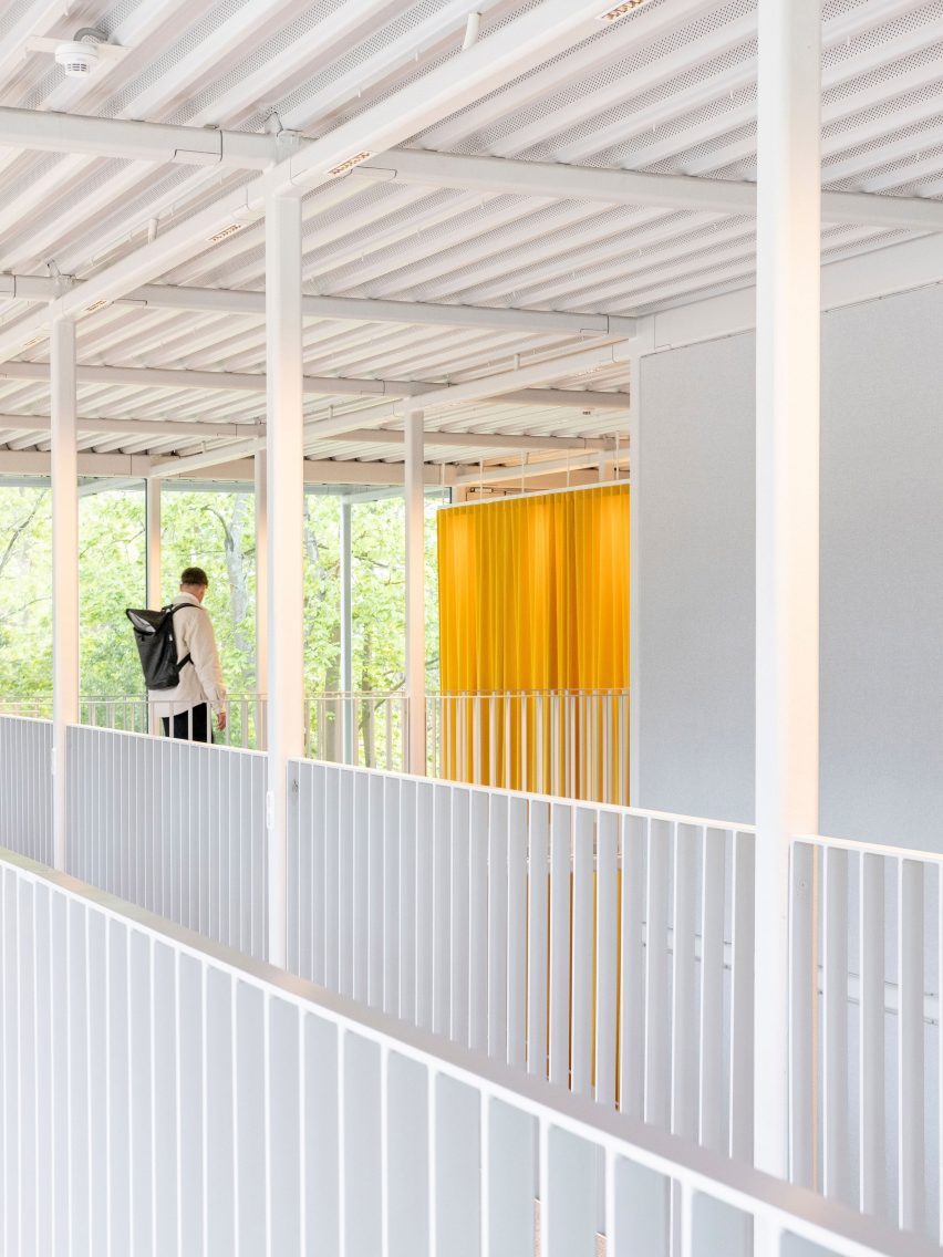 The Study Pavilion at TU Braunschweig by Gustav Düsing and Max Hacke in Germany