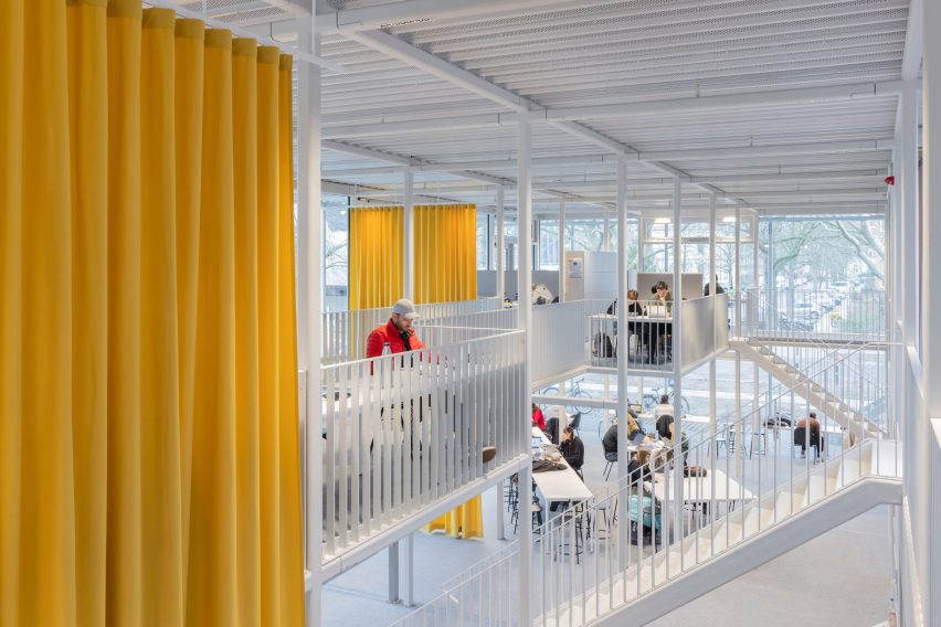 The Study Pavilion at TU Braunschweig by Gustav Düsing and Max Hacke in Germany