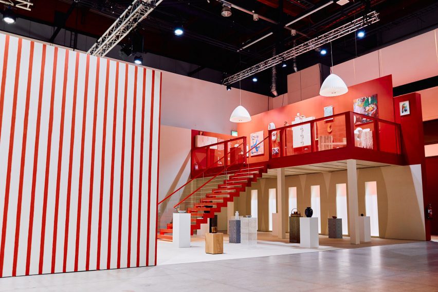 Stand at Habitare design fair