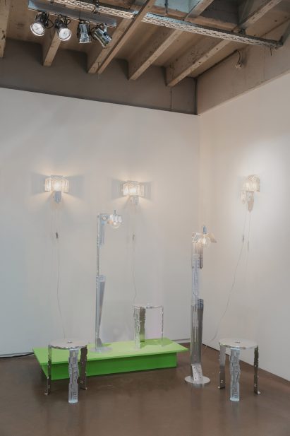 Ghost sconce by HAHA Studio for Relay Design Projects at the Collectible design fair
