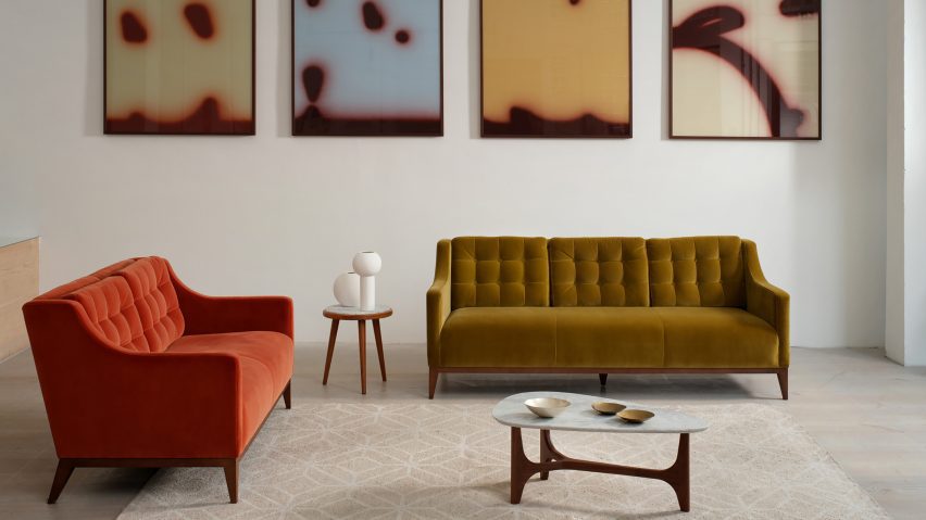 Hampton seating collection by Morgan