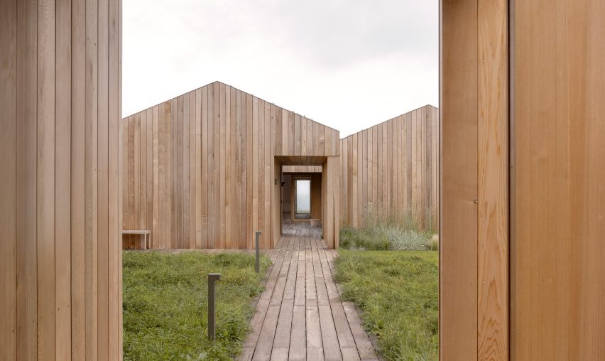 Wooden house in Denmark