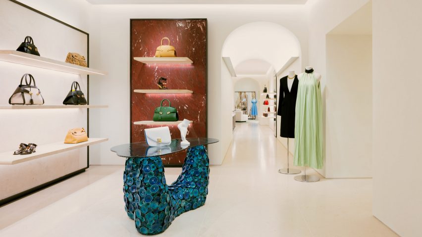 Ferragamo store in Milan by Vincent Van Duysen