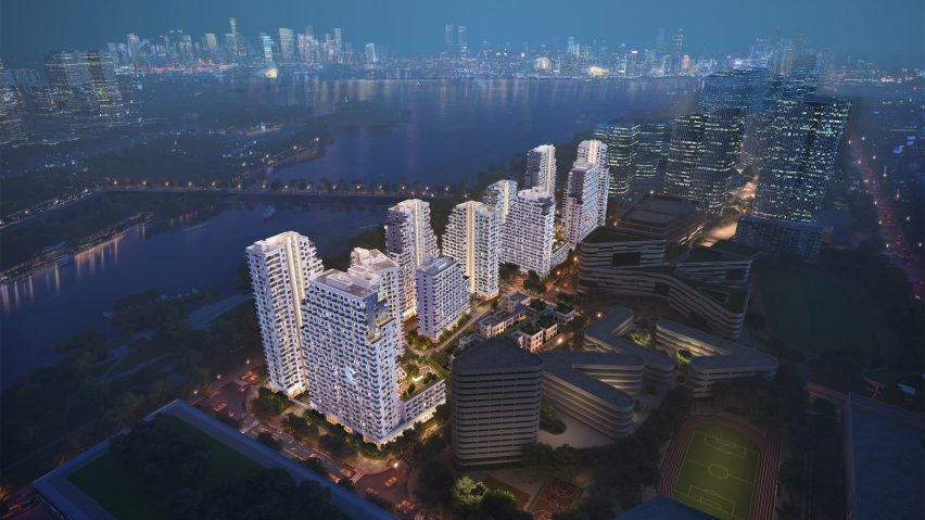 Tencent 5 residential development by MVRDV