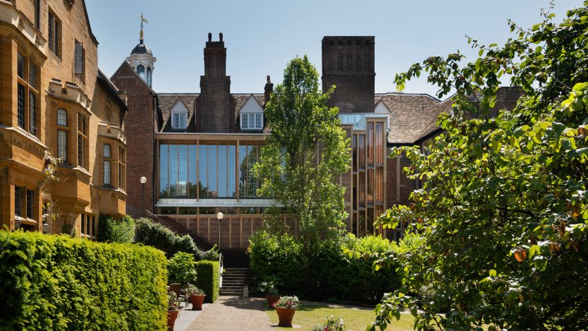 New River Wing, Clare College Old Court by Witherford Watson Mann
