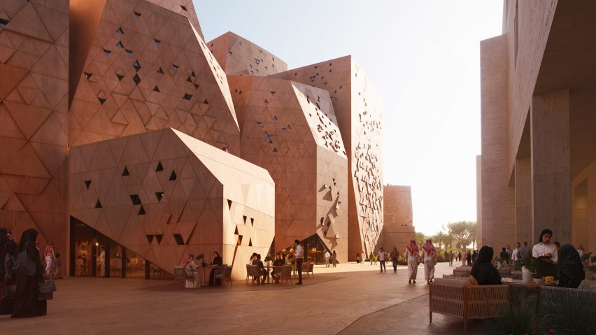 The Arena in Diriyah by HKS and Diriyah Company