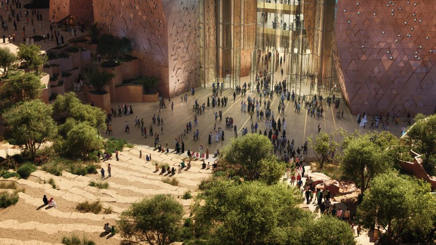 The Arena in Diriyah by HKS and Diriyah Company