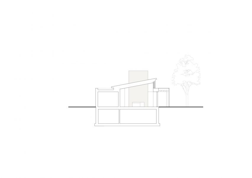 Section of House in the Fields by Stef Claes