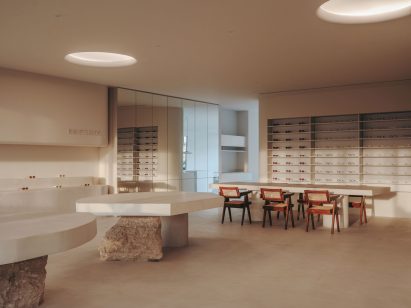 Showroom inside Gigi Studios headquarters