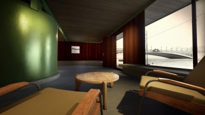 Maison Les Jours Meilleurs by Jean Prouvé in virtual reality