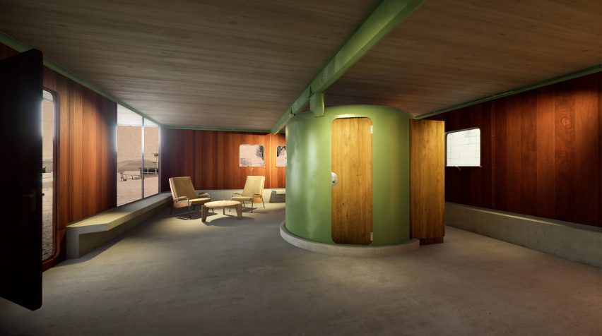 Maison Les Jours Meilleurs by Jean Prouvé in virtual reality