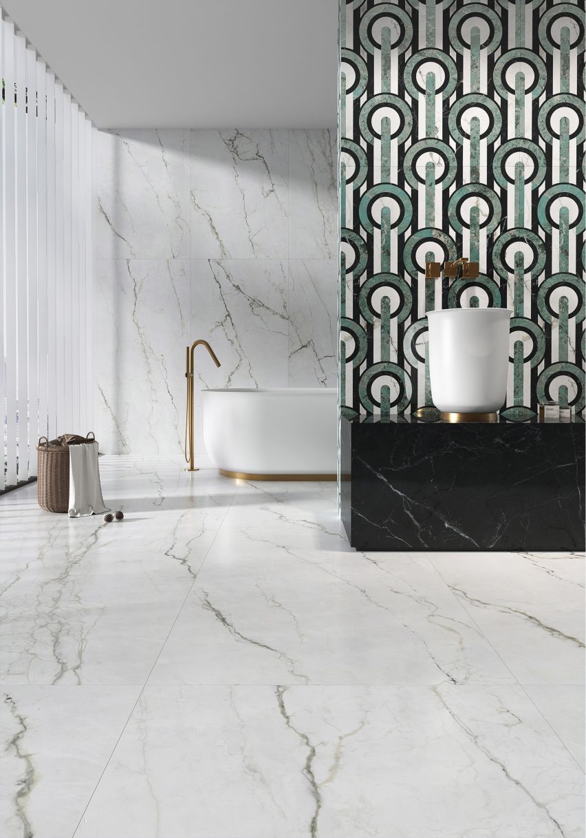 Manhattan tiles by Kaolin