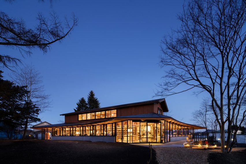 Karuizawa Commongrounds Bookstore by Klein Dytham Architecture
