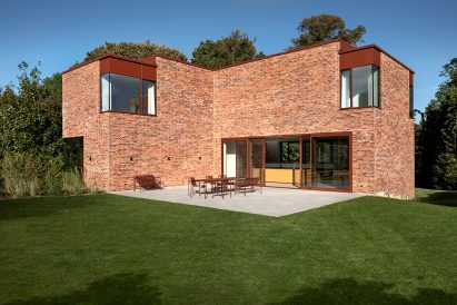 Brick house outside of Copenhagen