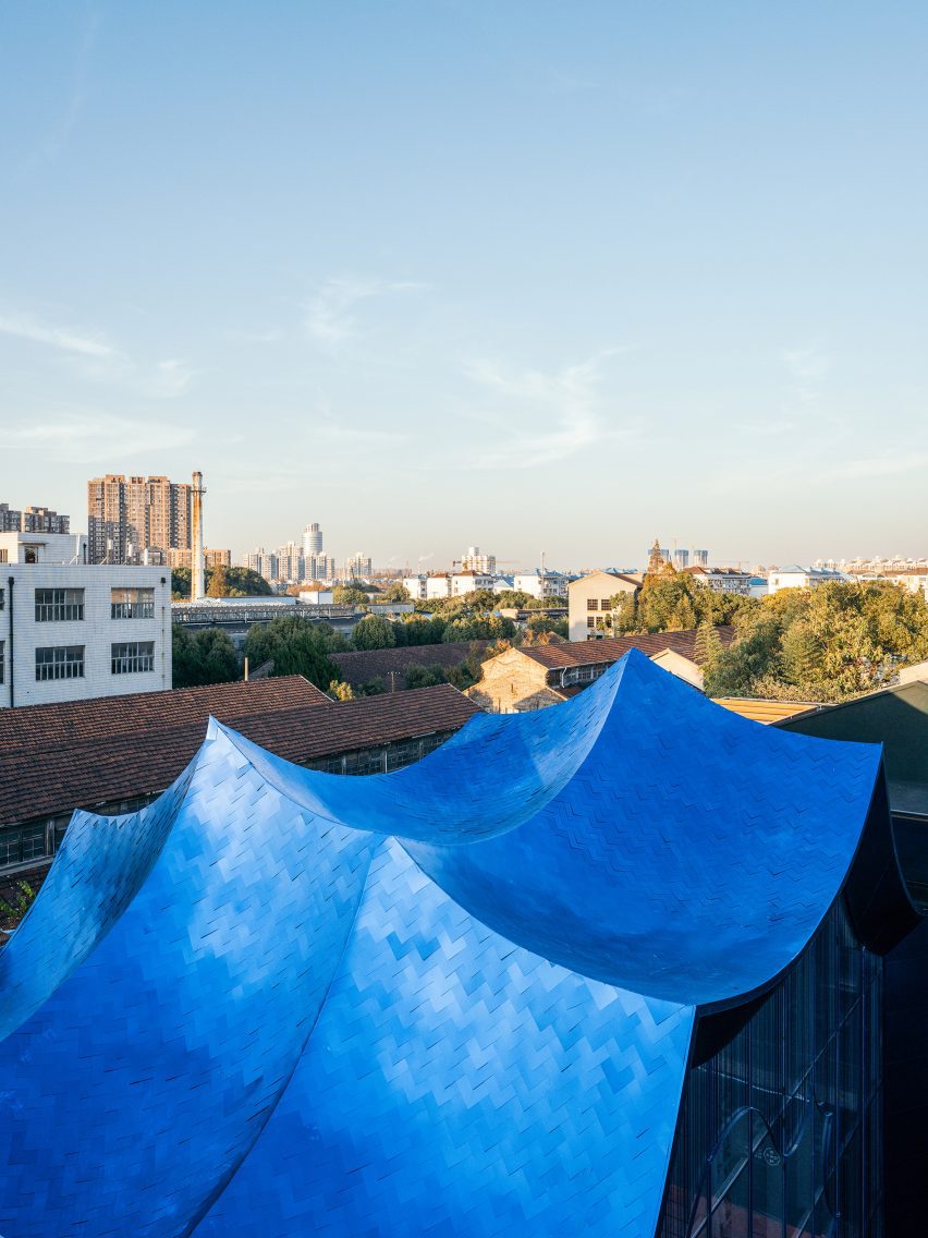 Klein Blue Hills and White Cliff by Wutopia Lab