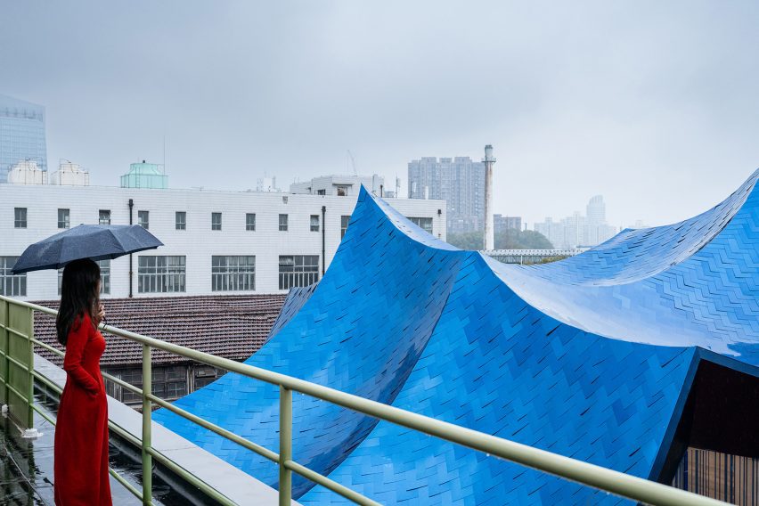 Klein Blue Hills and White Cliff by Wutopia Lab