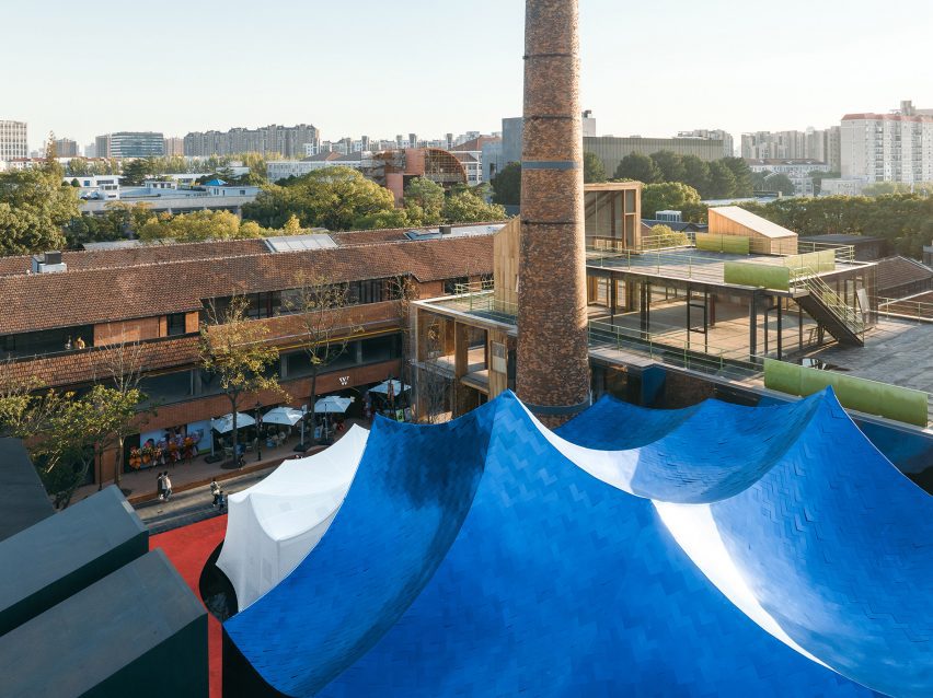 Klein Blue Hills and White Cliff by Wutopia Lab