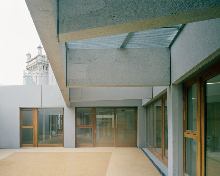 Lacroix Chessex building at the Caserne de Reuilly project in Paris