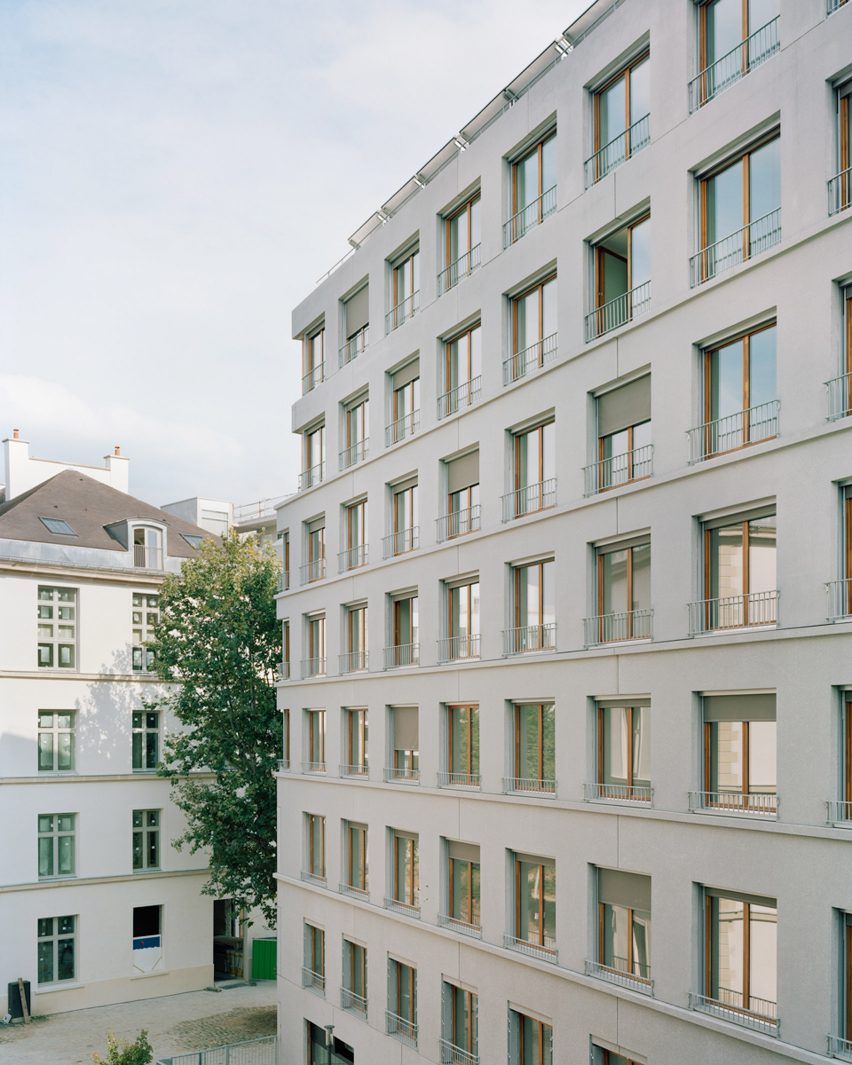 Lacroix Chessex building at the Caserne de Reuilly project in Paris