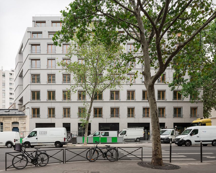 Lacroix Chessex building at the Caserne de Reuilly project in Paris