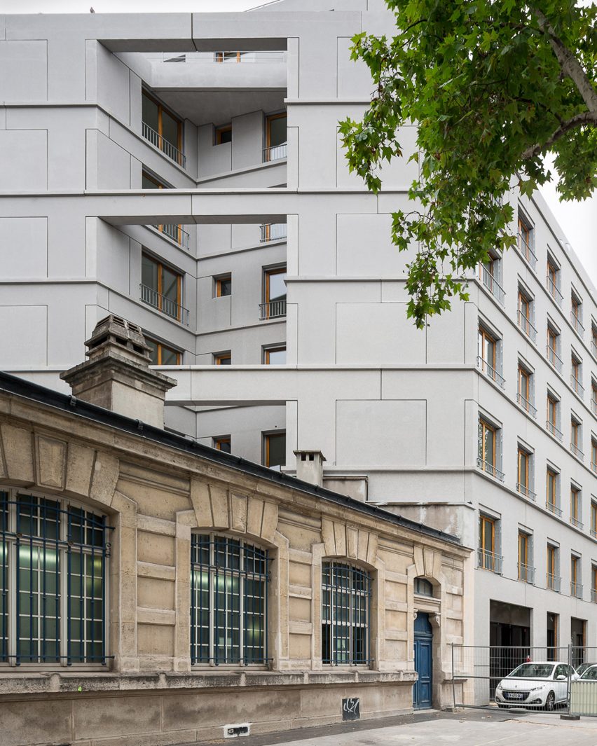 Lacroix Chessex building at the Caserne de Reuilly project in Paris