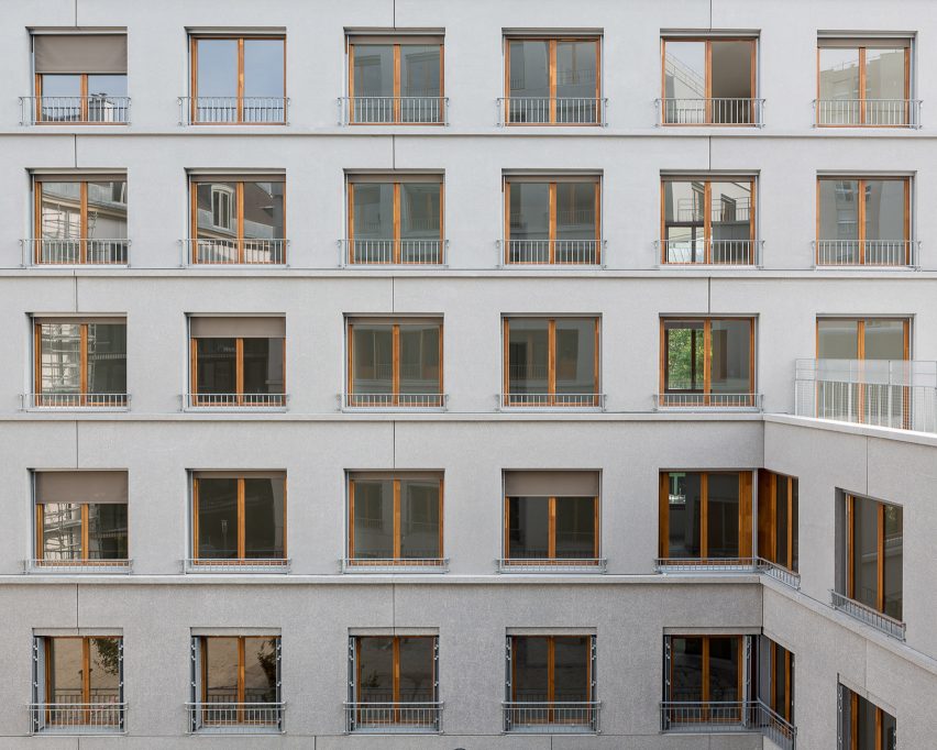 Lacroix Chessex building at the Caserne de Reuilly project in Paris