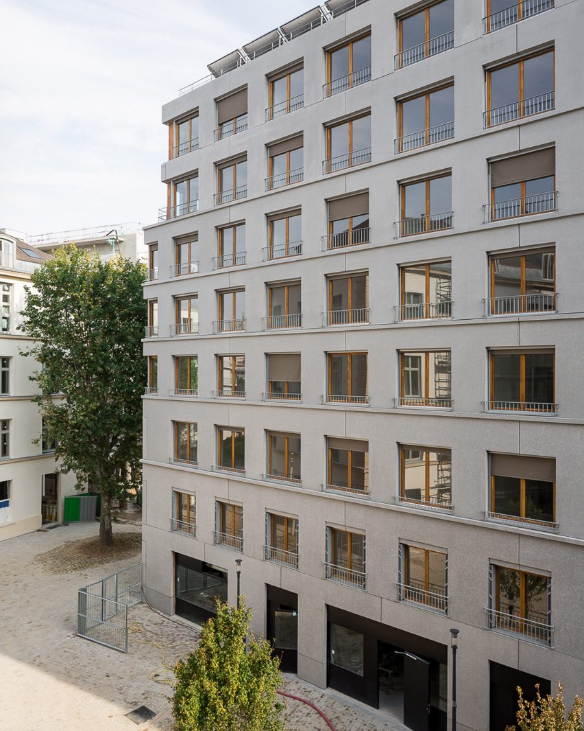 Lacroix Chessex building at the Caserne de Reuilly project in Paris